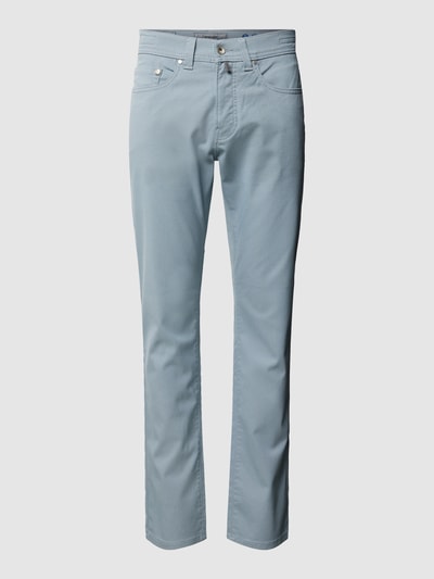 Pierre Cardin Tapered fit chino in 5-pocketmodel, model 'Lyon' Lichtblauw - 2