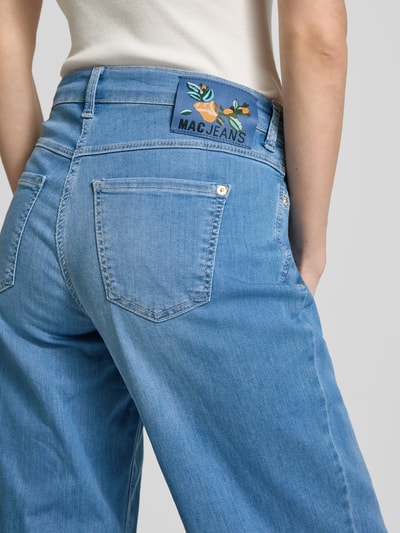 MAC Wide Leg Jeans im 5-Pocket-Design Hellblau 3