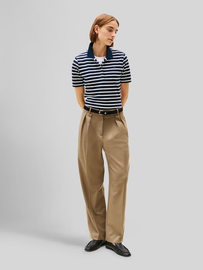 Tommy Hilfiger Regular Fit Poloshirts aus Baumwoll-Mix Marine 1