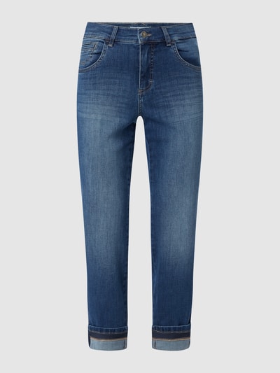 Angels Cropped Jeans mit Stretch-Anteil Modell 'Darleen' Blau 1