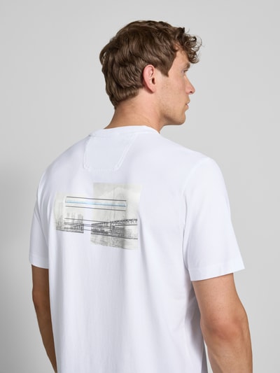 BOSS Green Regular Fit T-Shirt aus Baumwoll-Mix Weiss 3