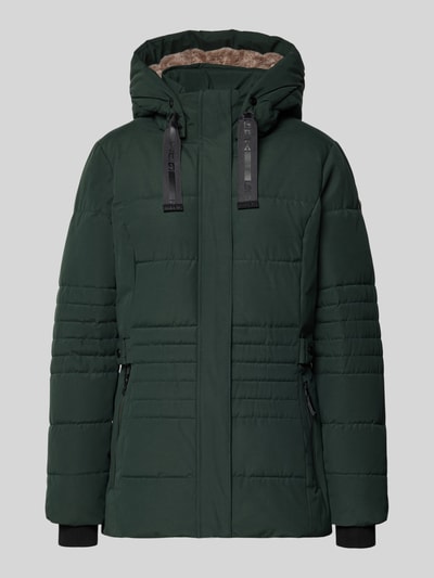 G.I.G.A. DX Steppjacke mit verdecktem Zweiwege-Reißverschluss Dunkelgruen Melange 2