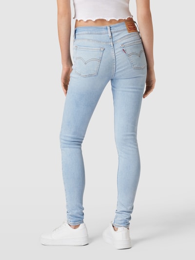 Levi's® Super skinny fit jeans in 5-pocketmodel Lichtblauw - 5