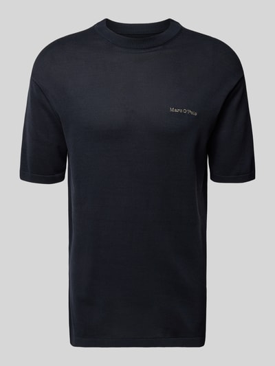 Marc O'Polo Regular Fit T-Shirt aus reiner Baumwolle Marc O'Polo × DFB Travel Collection Dunkelblau 2