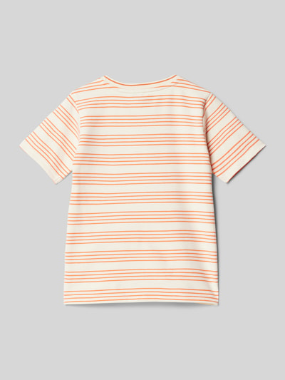 Steiff Kinder T-Shirt mit Label-Detail Orange 3