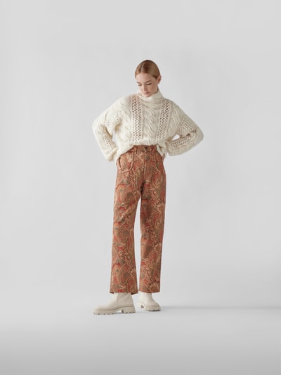 Etro High Waist Relaxed Fit Jeans Altrosa 1