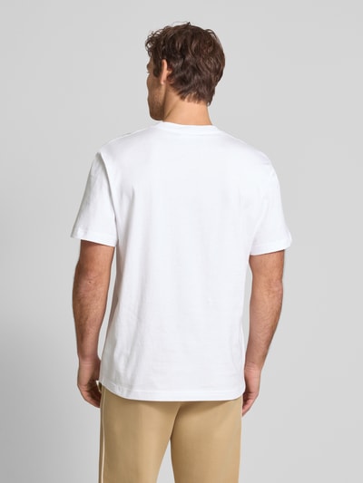 Lacoste T-Shirt mit Brusttasche Weiss 5