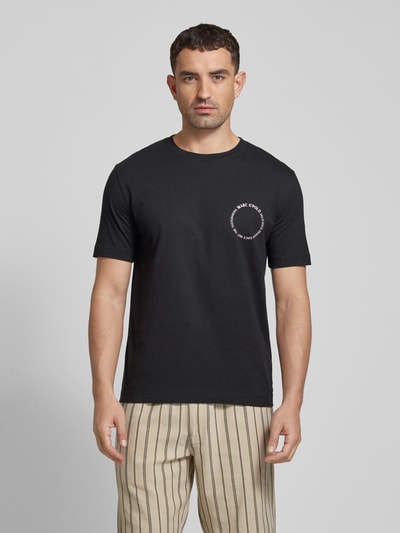 Marc O'Polo T-Shirt mit Label-Print Black 4