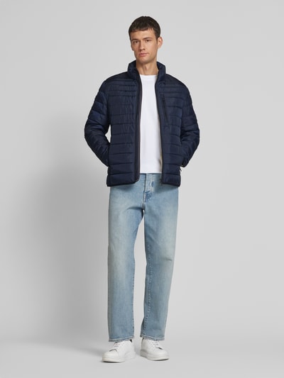 Tom Tailor Regular Fit Steppjacke mit wasserabweisender Funktion Marine 1