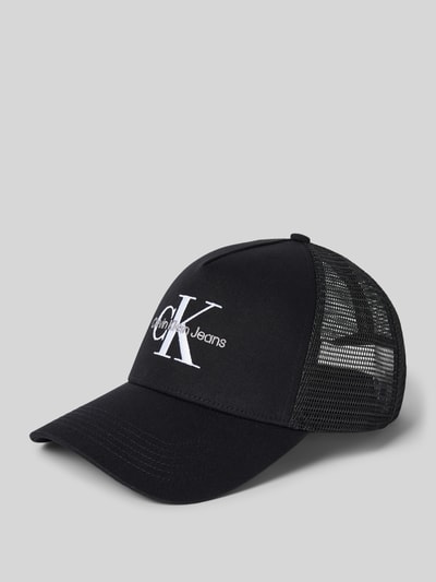 CK Calvin Klein Basecap mit Label-Stitching Black 1