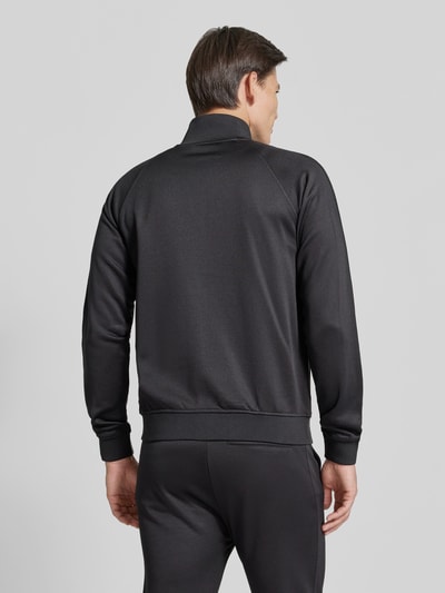 Diesel Bomberjack met logodetail model 'S-GLOSSY' Zwart - 5