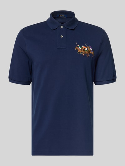 Polo Ralph Lauren Regular Fit poloshirt van puur katoen Marineblauw - 2