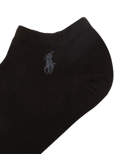 Polo Ralph Lauren Underwear Sneakersokken van elastische katoenmix in een set van 3 paar Donkergrijs - 3