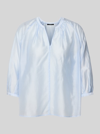 Someday Relaxed Fit Bluse mit 3/4-Arm Modell 'Zamudra' Bleu 2