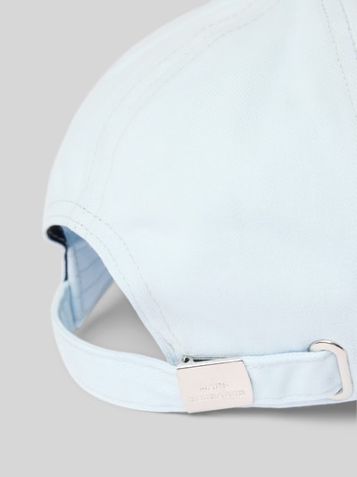 MADS NØRGAARD Basecap mit Label-Stitching Hellblau 3