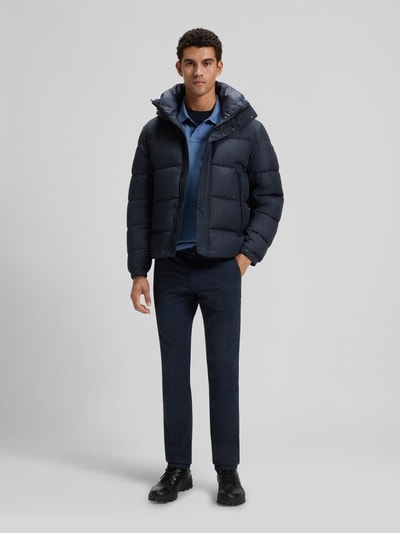 BOSS Orange Regular Fit Steppjacke aus wasserabweisendem Material Modell 'OMARIS' Dunkelblau 1