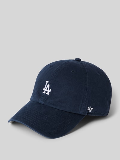 '47 Baseballpet met statementstitching, model 'MLB Los Angeles Dodgers' Marineblauw - 1