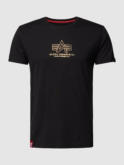 T-shirt Uomo Alpha Industries Basic | Maglia Cotone Con Logo Sul Petto - 2