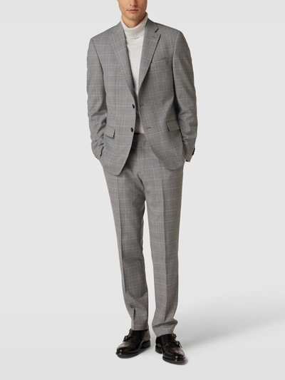 Pierre Cardin Regular Fit 2-Knopf-Sakko mit Pattentaschen Hellgrau 1