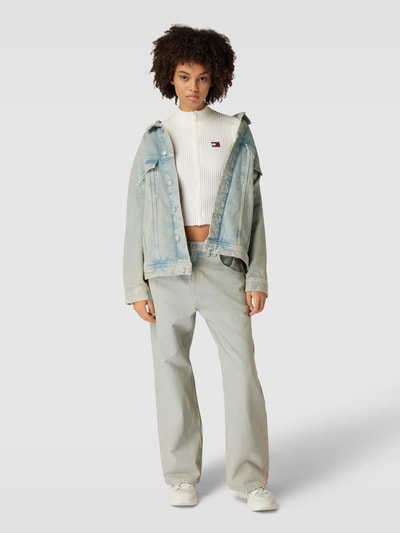 Tommy Jeans Low baggy fit jeans met 5-pocketmodel, model 'DAISY' Lichtblauw - 1