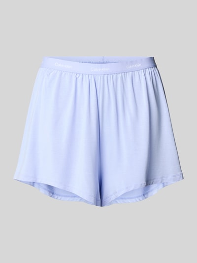 Calvin Klein Underwear Relaxed Fit Pyjama-Shorts mit elastischem Bund Hellblau 1