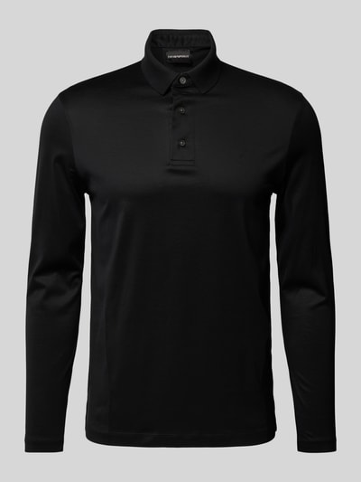 Emporio Armani Poloshirt met extra brede schouders Zwart - 2