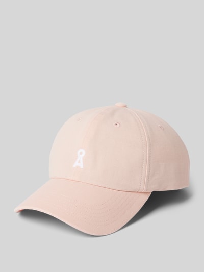 Armedangels Basecap mit Label-Stitching Modell 'YENAAS' Rosa 1