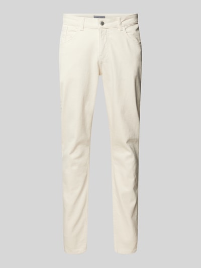 Casual Friday Jeans mit 5-Pocket-Design Modell 'KARUP' Offwhite 1