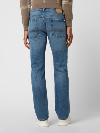 7 For All Mankind Straight Fit Jeans mit Stretch-Anteil Blau 5