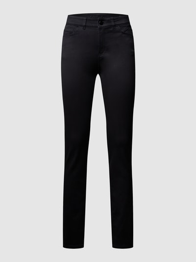 Christian Berg Woman Gekleurde, skinny fit jeans Zwart - 2