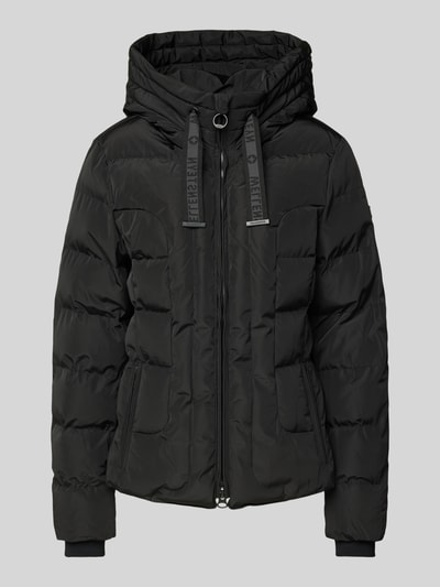 Wellensteyn Steppjacke mit Kapuze Modell 'BELVITINI' Black 1