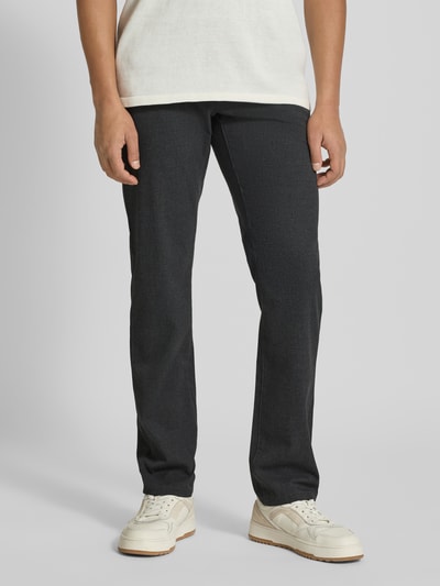 MCNEAL Straight Leg Hose mit Gesäßtaschen Dunkelgrau 4