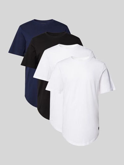 Jack & Jones T-Shirt in unifarbenem Design Weiss 2