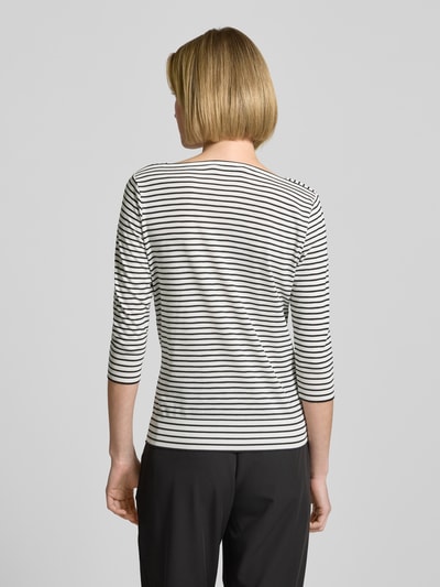 Windsor Longsleeve mit 3/4-Arm Black 5