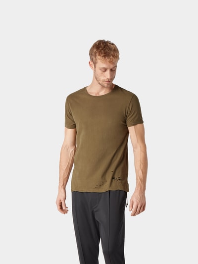 Ksubi Oversized T-Shirt Olivgrün 4