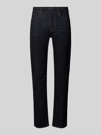 Pepe Jeans Slim Fit Jeans mit Raw-Denim-Optik Dunkelblau 1