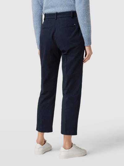 Tommy Hilfiger Stoffhose mit Label-Detail Modell 'ESSENTIAL' Marine 5