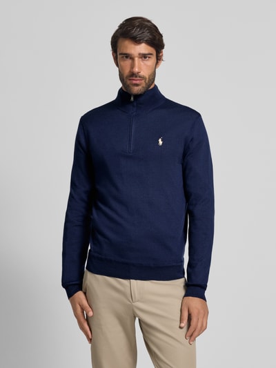 Polo Ralph Lauren Gebreide pullover met schipperskraag Donkerblauw - 4