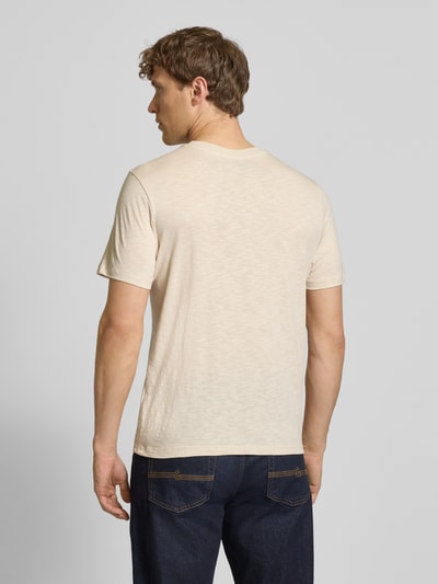MCNEAL Regular Fit T-Shirt mit Rundhalsausschnitt Sand 5