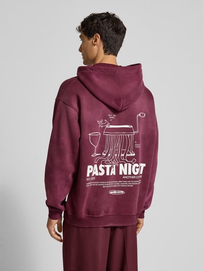 ANOTHER COTTON LAB Hoodie mit Kapuze Bordeaux 5