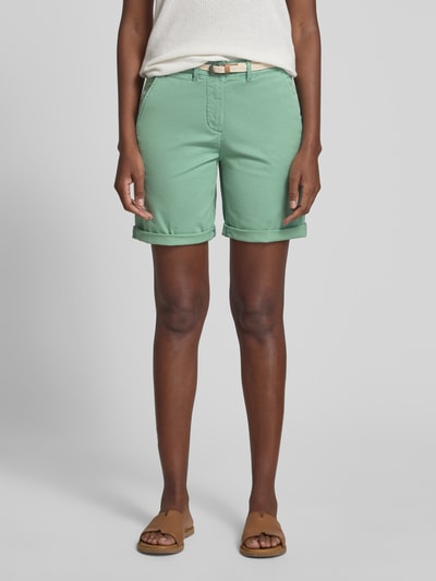 Tom Tailor Regular Fit Chinoshorts aus Baumwoll-Mix Mint 4