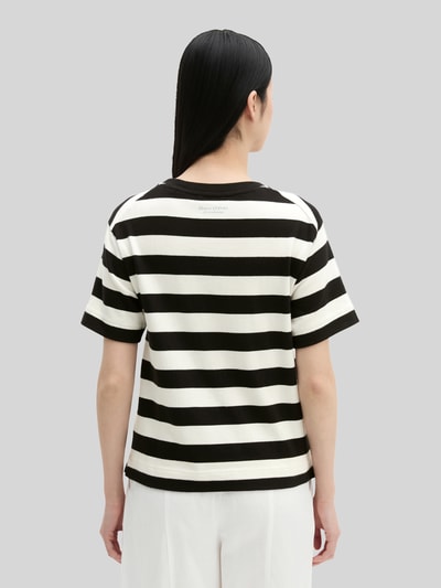 Marc O'Polo Loose Fit T-Shirt aus reiner Baumwolle Marine 5