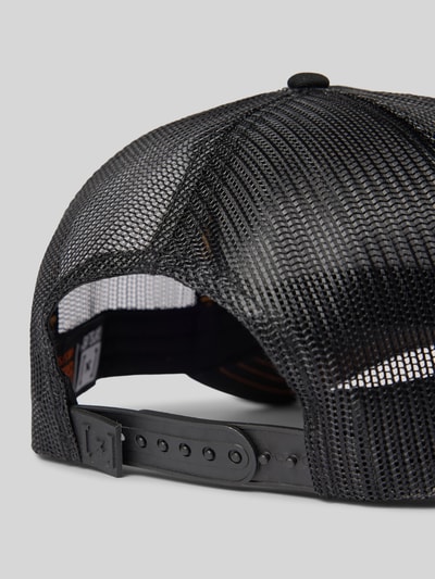 Capslab Basecap mit Motiv-Stitching Black 3