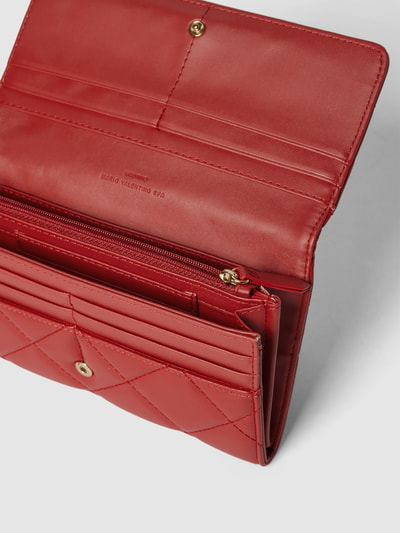 VALENTINO BAGS Portemonnee met labeldetail, model 'OCARINA' Rood - 3