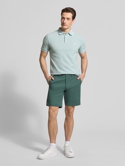 Polo Ralph Lauren Straight Fit Chinoshorts aus Baumwoll-Mix Dunkelgruen 1