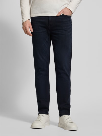 Tommy Hilfiger Slim Fit Jeans im 5-Pocket-Design Modell 'BLEECKER' Marine 4