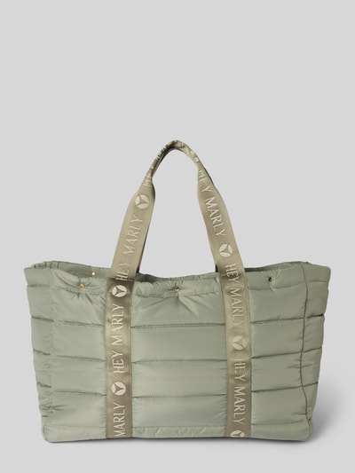 Hey Marly Torba shopper z pikowaniem model ‘Travel Buddy’ Trzcinowy 2