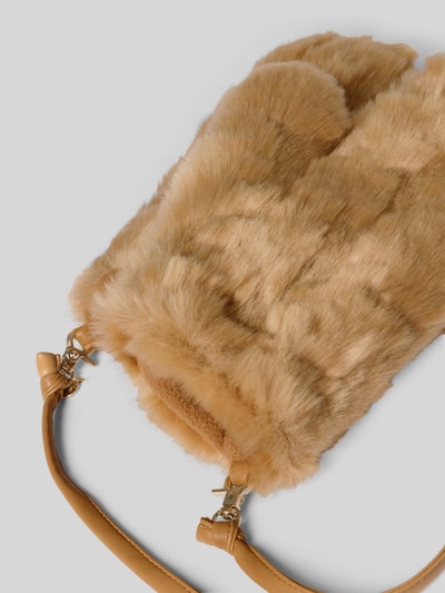 Marc Cain Fäustlinge mit abnehmbarer Kordel Camel 3