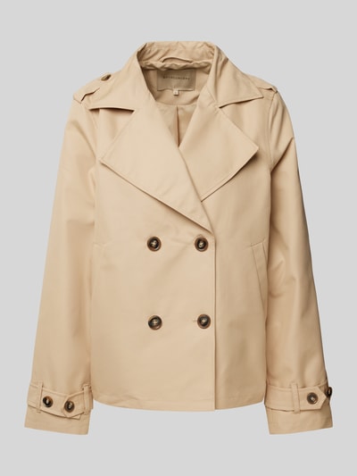 Soyaconcept Jacke mit Leistentaschen Modell 'AMANDA' Beige 1