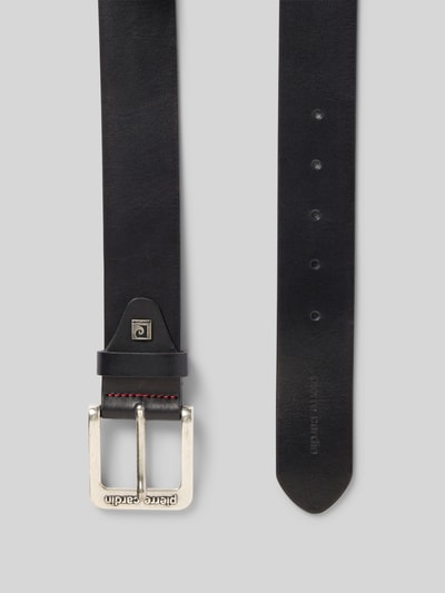 Pierre Cardin Gürtel aus Leder mit Label-Detail Black 3